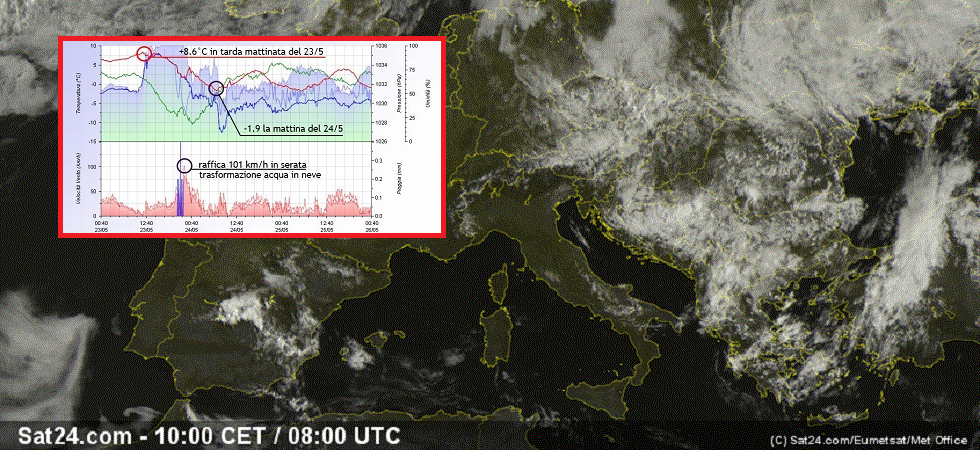 Meteotriveneto: “Registrati tre giorni di vento anomalo”
